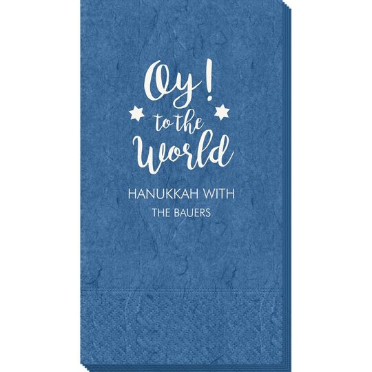 Oy To The World Bali Guest Towels